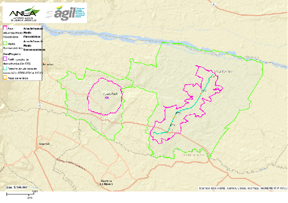 mapa doble calzad