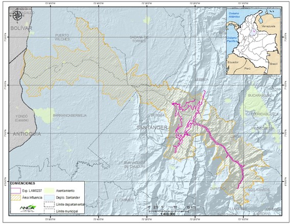mapa doble calzad