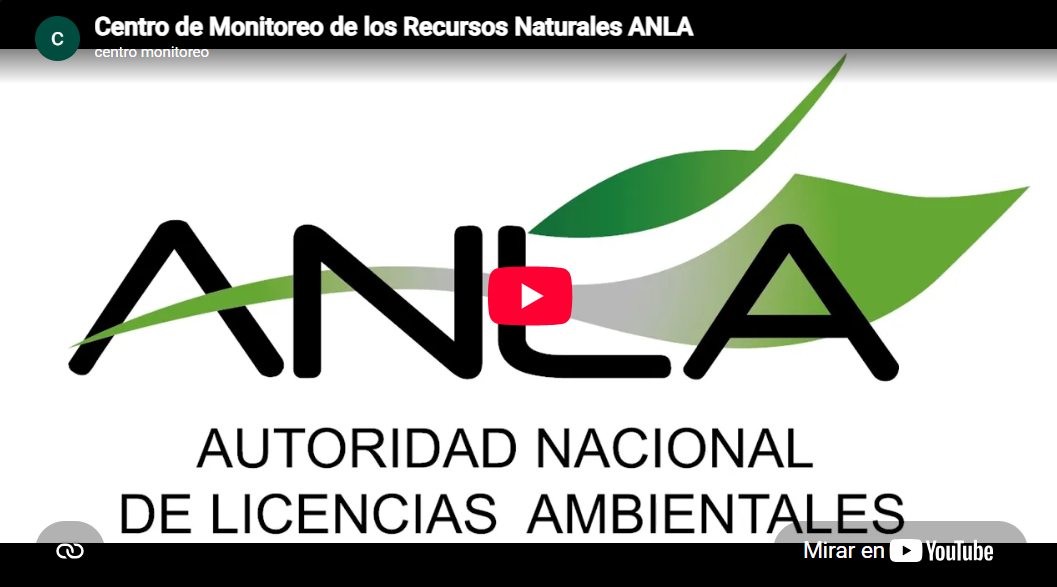 Imagen del video sobre el Centro de Monitoreo de los Recursos Naturales de la ANLA